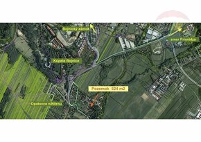 Predaj stavebného pozemku BOJNICE 524 m2- Na chmeľnici - jed - 2