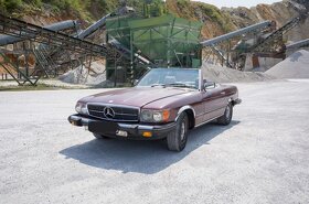 Na predaj Mercedes Benz 380 SL R107 Burgundy - 2