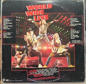 LP platňa SCORPIONS - WORLD WIDE LIVE (1985) - 2