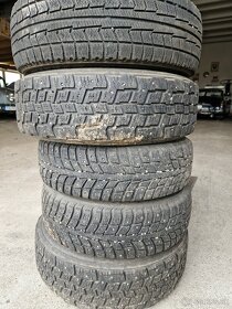 5x pneu na diskoch 4x108 R14 - 2