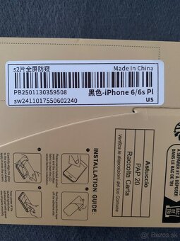 PRÉMIUM OCHRANNÉ SKLO iPhone 6/6s Plus 2x - 2