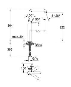 Predám vodovodnú batériu Grohe Essence New - 2