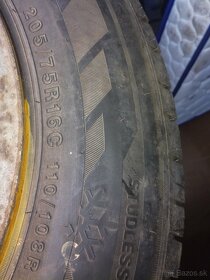 Nové zimne pneu na diskoch 5x130r16 - 2
