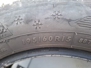 Zimné pneumatiky 195/60 r15 Dunlop - 2