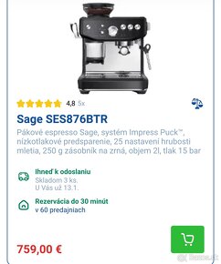 Sage Barista Express Impress - 2