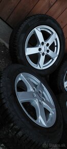 Alu Rial 5x112 a zimné Pirelli Sottozero 3 205/60 R16 - 2