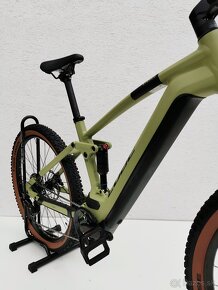 Nový Cube Stereo Hybrid 120 ONE E-bike Olive green - 2