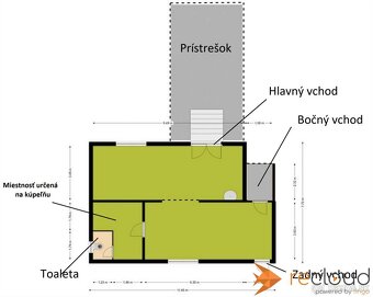 Čiastočne zrekonštruovaný rodinný dom v obci Dolinka - 2