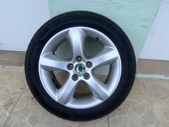 Škoda ALU disky R15 5x100 195/55 zimne - 2