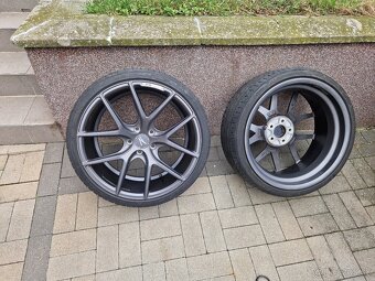 Z  performance R19, 5x112, 8,5J a letné gumy - 2