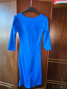 spoločenské modré šaty č.36 za 8 EUR - 2