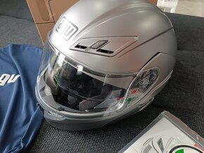 MOTOCYKLOVÁ PRILBA AGV COMPACT ST E2205 - MATT GREY L - 2