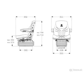 Sedadlo Maximo Professional Grammer New Design, G1288547 - 2