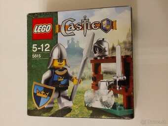 kompletné LEGO 5615 The Knight z kolekcie Castles (z roku 20 - 2