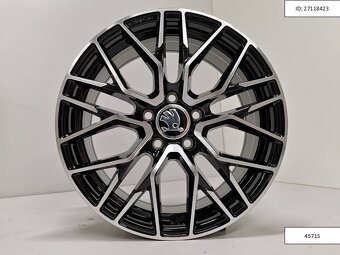 Škoda Scala, Kamiq alu disky 6,5 R16 5x100 ET38 1234 - 2