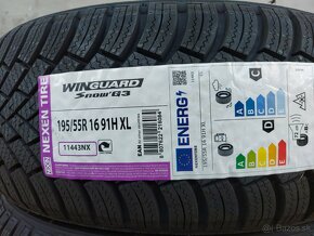 4ks NOVÉ 195/55 R16 91H NEXEN, DOT2023 - 2