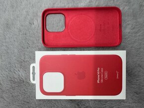 Apple silicon case iPhone 14 pro - Product red - 2