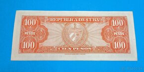 Bankovka KUBA - 100 Pesos 1959 - 2