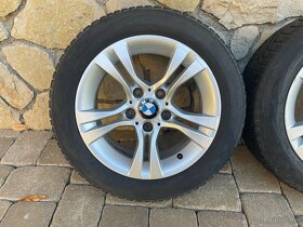 Disky BMW 7 J x 16 + pneumatiky 205/55 R16 zimne - 2