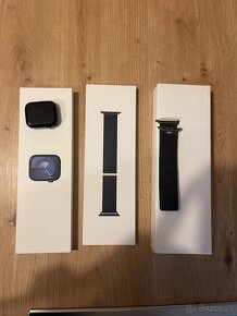 Predám skoro nepoužívané Apple watch 9 45mm - poškodenie - 2