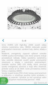 Predám led svetka 200w - 2