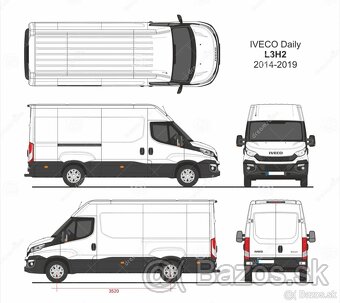 Prenájom Dodávok do 3,5t. Preprava Prenajom Dodavka od 35€ - 2