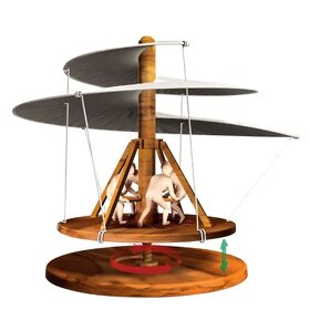 Model vrtulnik Leonardo Da Vinci - 2