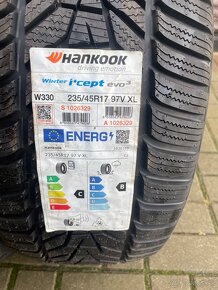 HANKOOK evo3 - 235/45 R17 nové - 2