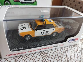 Lada VAZ 2107 VB Velitelsky Vuz 1:43 - 2