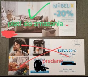 Zľavová poukážka Möbelix -20% - 2