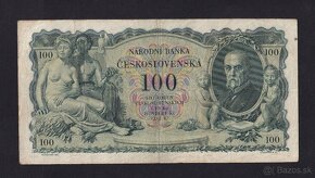 Bankovka Slovenský štát 100 Ks 1931/1939 NEPERFOROVANÁ - 2