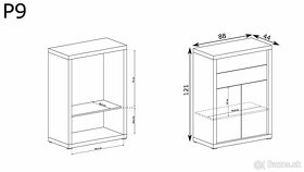 Komoda P9 - 2
