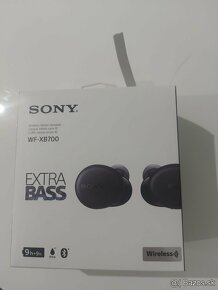 Bluetooth slúchadlá sony  WF XB700 vymením - 2