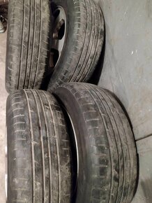 4ks alu disky orig. Škoda 5x100 R15 pneu 195/65 r15 5mm - 2