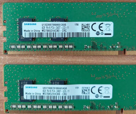 Predam rozne pamate DDR4 4GB - 2