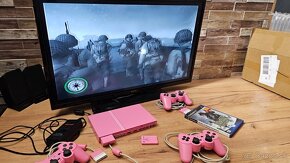 Playstation 2 slim Pink- SCPH-77004 - 2