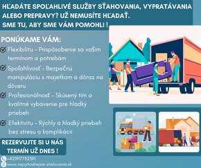 Sťahovanie, vypratávanie, preprava Považská Bystrica - 2