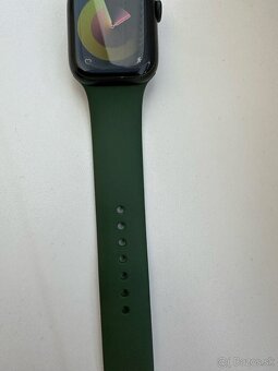 Apple Watch Series 7 41 mm Zelený hliník s listovo zeleným š - 2