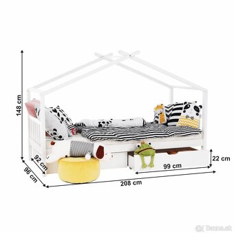 Detská posteľ domček - 2