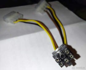 6 Pin PCIe to Molex Power Cable - 2
