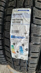 Michelin AGILIS ALPIN 195/75 R16C 107/105 R Zimné - 2