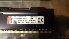 RAM DDR3 Kingston Fury HYPER X  16GB / 32GB 1866MHz - 2