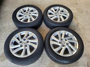 HLINIKOVE DISKY 5x114,3 ORIG. MAZDA R16 205/55 - 2