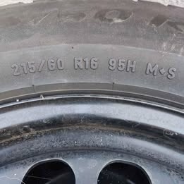 Zimné Pirelli 215/60 r16 95H, 6,5J, ET38, 5x112 - 2