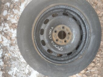 Zimné pneumatiky s diskami 195/60 R15 ford focus - 2