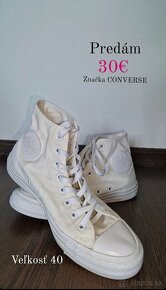 Converse tenisky čierne a biele - 2