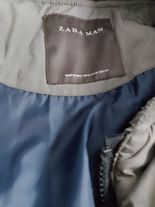 Zara zateplená bunda dlhá 10,- Euro - 2