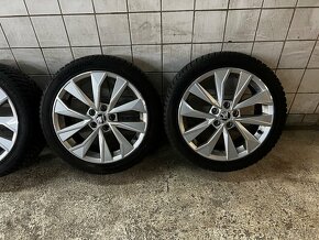 5x100 mm R16 Skoda 205/45 R16 zimne - 2