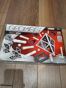 Stavebnica Geomag black and white 68ks - 2