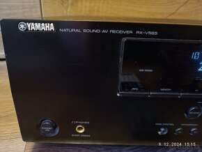 YAMAHA RX-V565...orig. diaľkové+ kal.mikrofon - 2